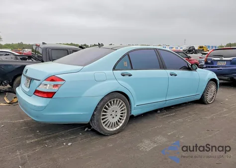 2007 Mercedes-Benz S 550 из США, поврежденный, VIN WDDNG71X77A145231
